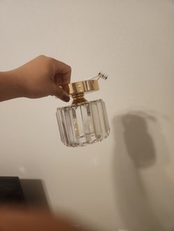 Crystal Light Fixture 