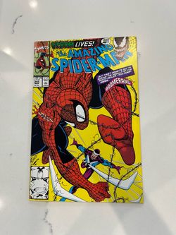 Amazing Spiderman #345 Cletus Kasady Becomes Infected With The Venom Symbiote. VF/NM