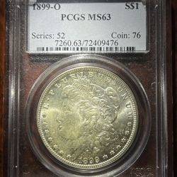 1899 O 1$ Morgan Silver dollar 