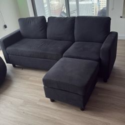 Couch, black