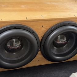 American Bass Xmaxxx 12’s D1 Coils