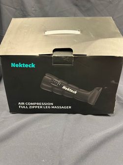 Nekteck Air Compression Full Zipper Leg Massager