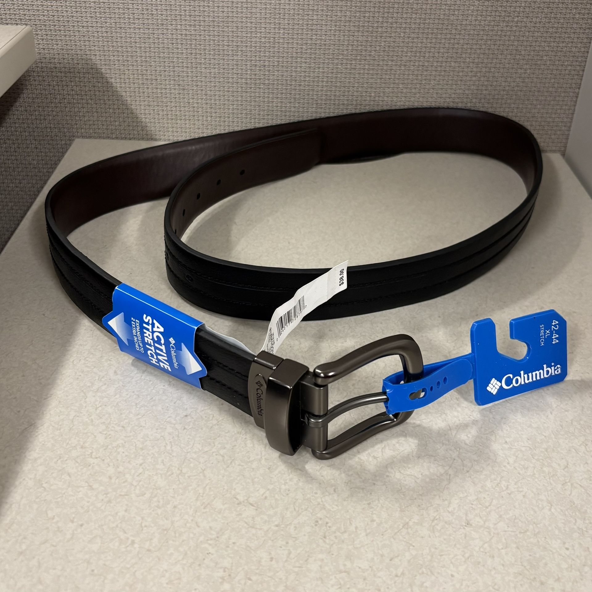 Columbia Leather Belt Men’s Size XL (42-44) NEW