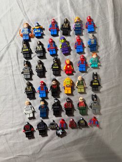 Lego marvel dc minifigure lot