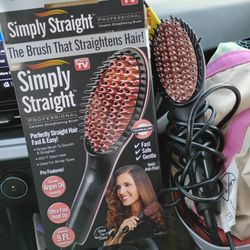 Heated Hair Straightener 