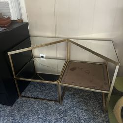 Glass End Tables