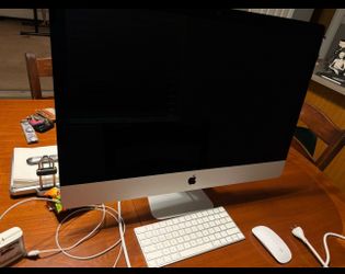 Mac 27inch desktop