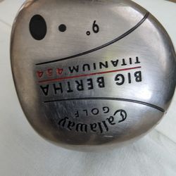 Callaway Big Bertha Titanium 454 Driver  9 Degrees Firm Shaft - Excellent  Shape