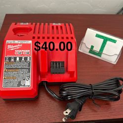 Milwaukee Charger $40.00 new firm on price