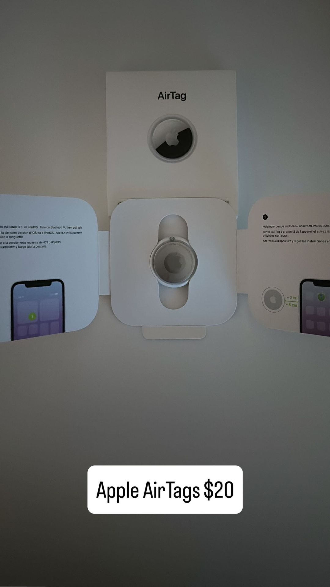Apple AirTags $20