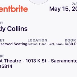 Judy Collins tix (2) 