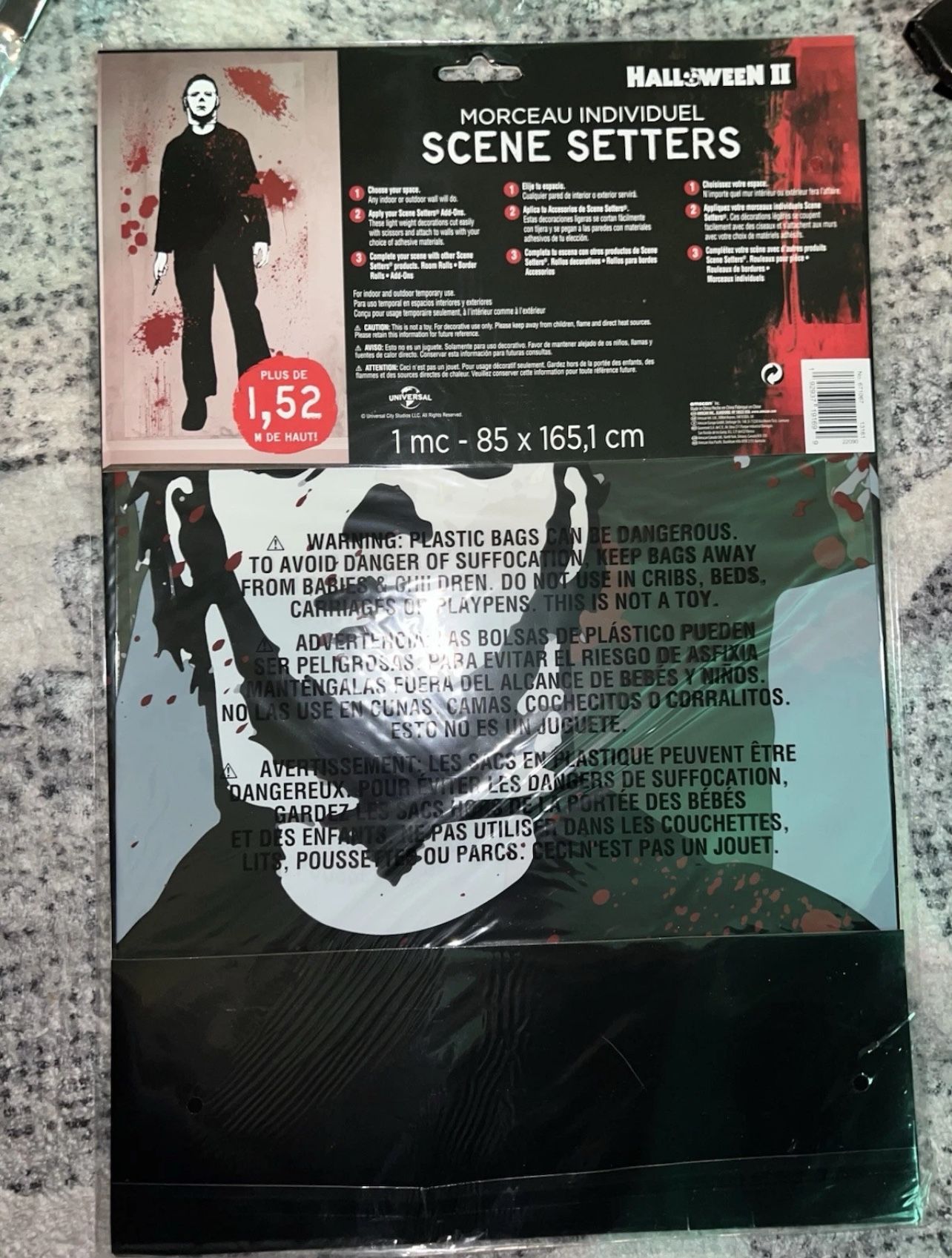 Michael Myers Add On Scene Setters Wall Decoration Halloween