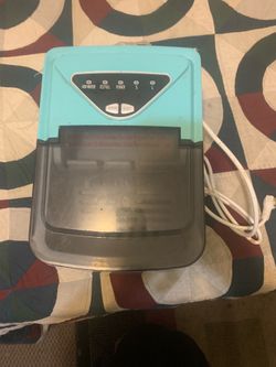 Portable Countertop Ice Maker - Teal