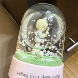 Precious Moments Happy Easter Globe