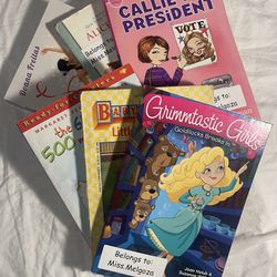 Babysitters, Aquamarine,Girl Book Lot Of 6 (4 In Great Condition 2 In Acceptable