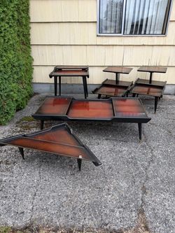 Mcm/atomic living room set