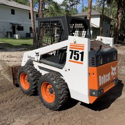 1996 Bobcat 500hrs Skid Steer Bobcat 751 