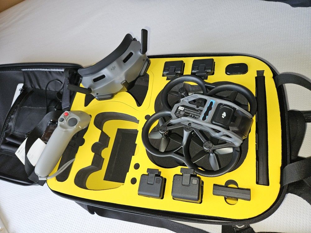 DJI FPV & Avata Drones (Like New - tons of accessories)