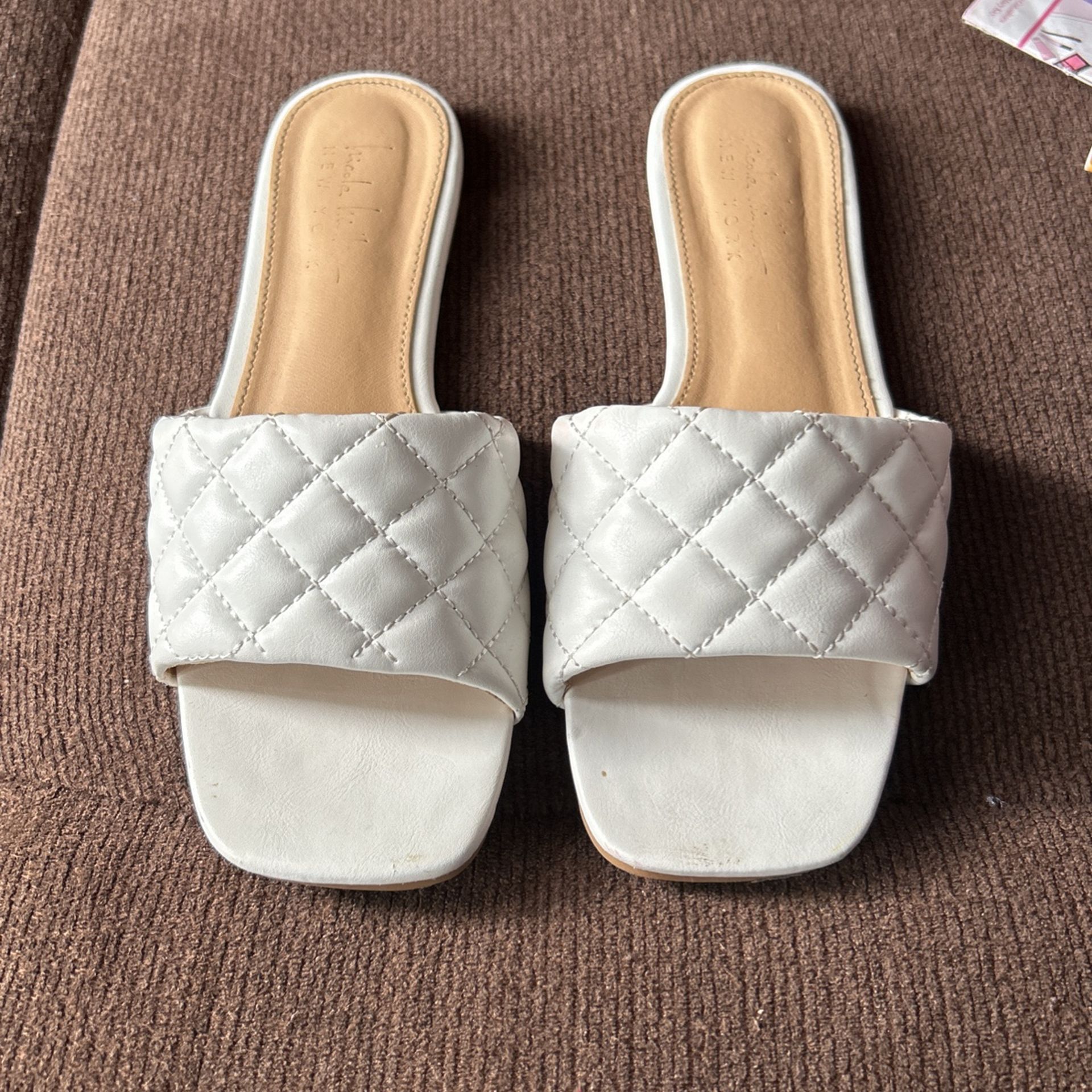 White Sandals 