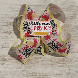 5” Pre-K Hair Bow 