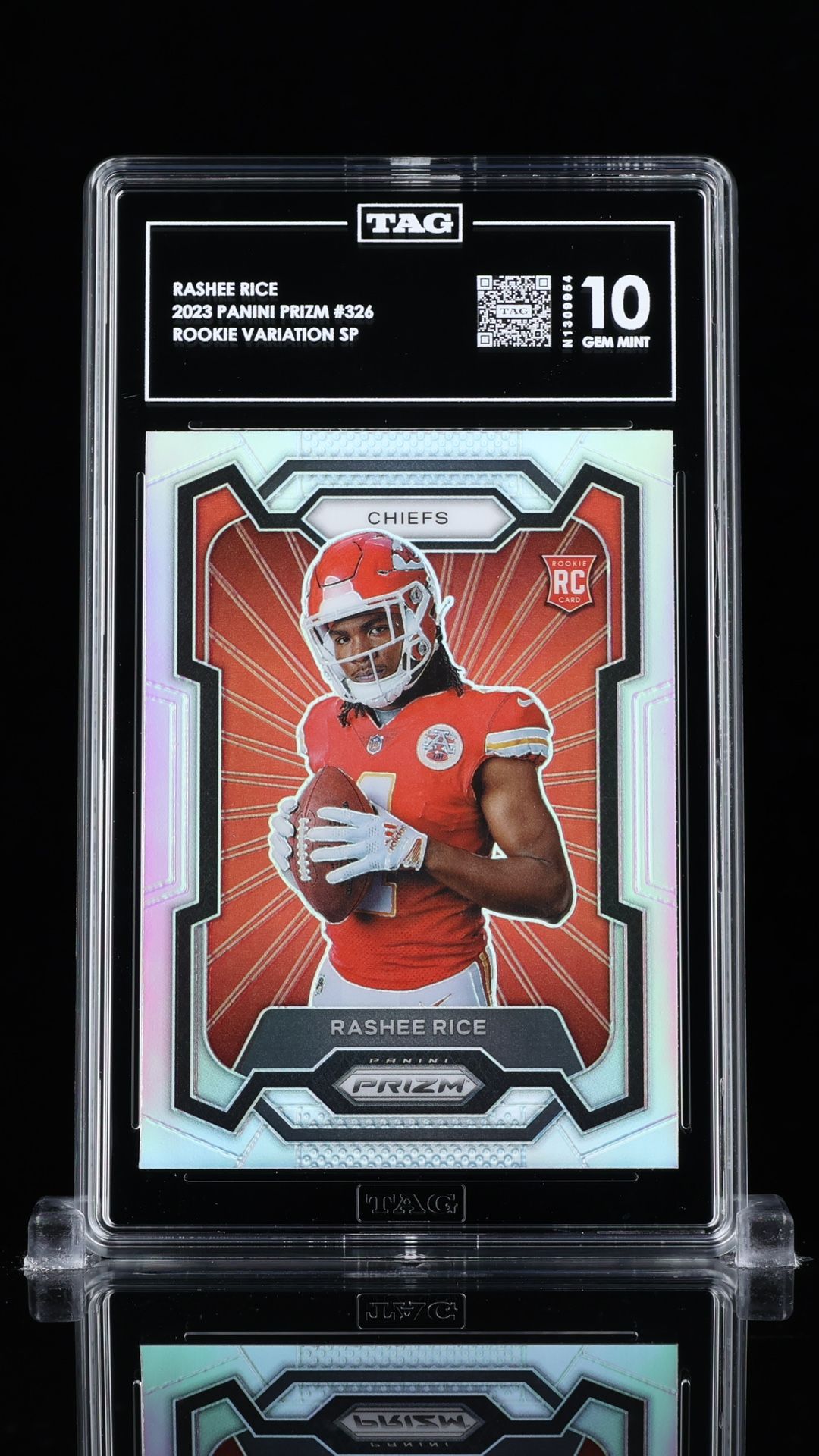 Rashee Rice Rookie Variation SP TAG 10