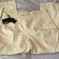 Trust Dress Pants mens 36x34 Pleated - $15
