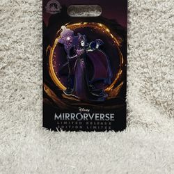 Limited Release Mirrorverse Maleficent Pin