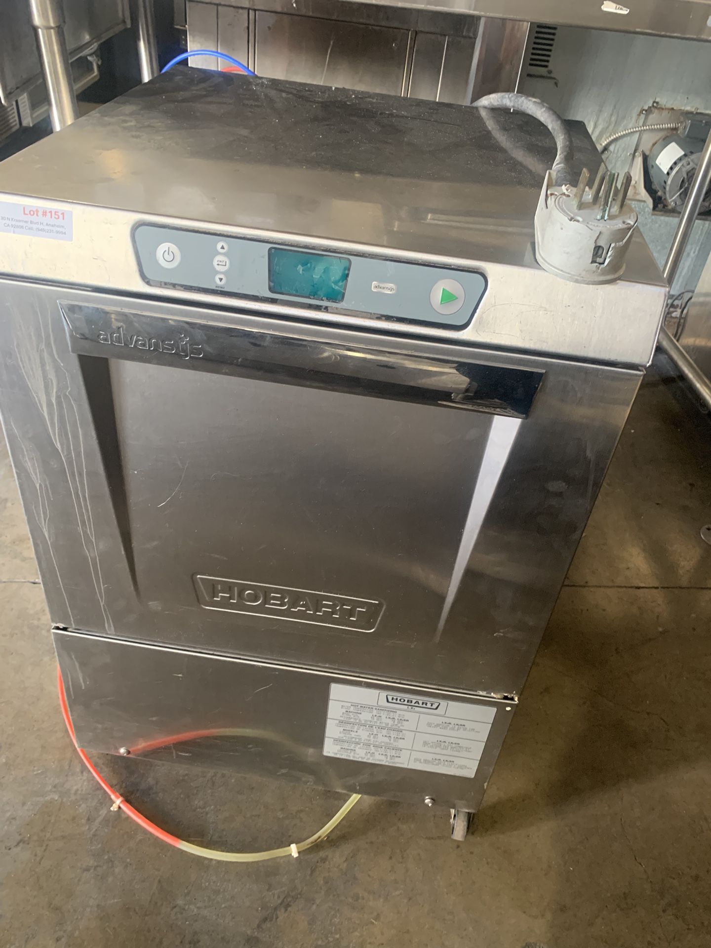 Commercial Dishwasher