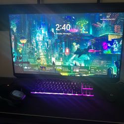 Pc Full Set With Monitor And Headset