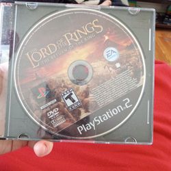 Lord of The Rings The Return Of The King Playstation 2