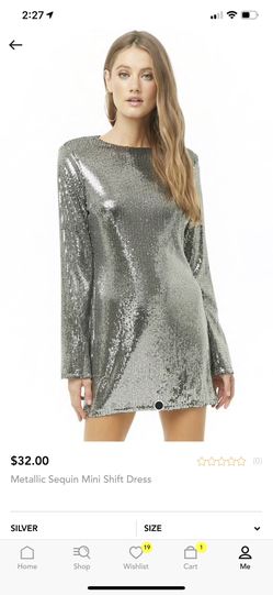 Sequin mini dress