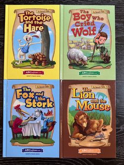 ABCmouse Aesop’s Fables Books – Set of 4 – Hardcover Children’s Books