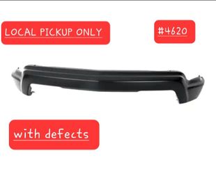 ➿ 2022-2025 Chevy Silverado 1500 Front Bumper Face Bar w/o Sensor Holes Black #4620