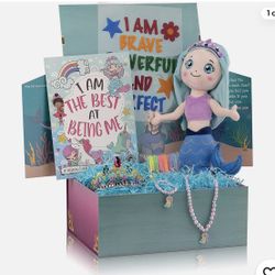 Kids Mermaid Surprise Box, a gift set for children. 
