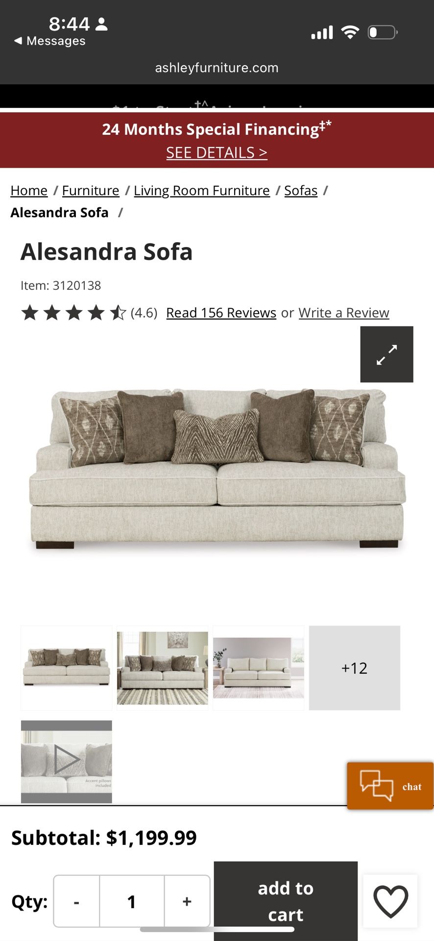 Ashley Furniture Couch