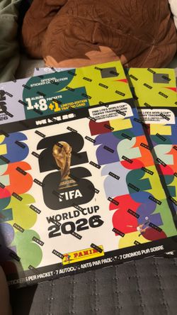 Panini Book with Packets. World Cup 2026