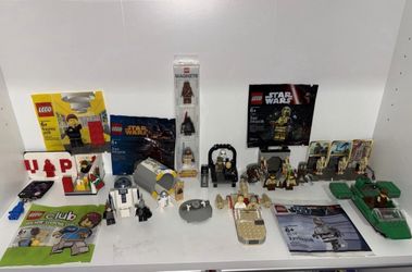 LEGO Star Wars Lot – Polybags, Minifigures, Builds, Rare Promo Pieces