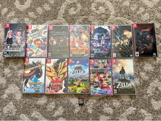 Nintendo switch games 40 each