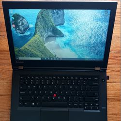 Lenovo Thinkpad 14 Inch Laptop Intel Duo Core 8 GB RAM 128 GB SSD Webcam DVDRW Wi-Fi Wireless Windows 10 Professional OS 