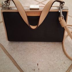 Tommy Hilfiger Tan & Black Purse