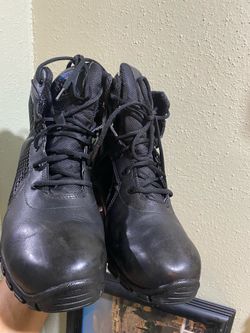 Bates Footwear Strike 6" Side Zip Waterproof Boots Size 12 Xvery