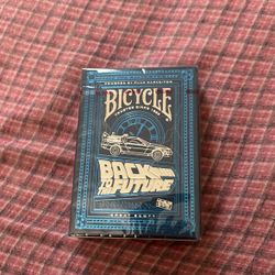 Bicycle: Back To The Future themed playing cards