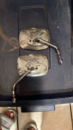 Harley Davidson Motorcycle Rear View Mirrors