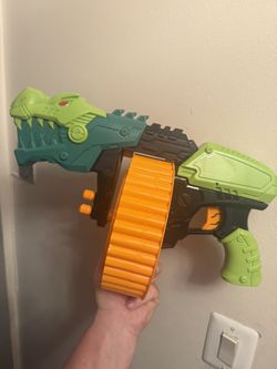 Toy Gun Toy Foam Blasters with 120 Foam Bullets, 40-Dart Rotating Drum, Foam Dart Gun Shooting Game