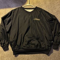 black windbreaker 