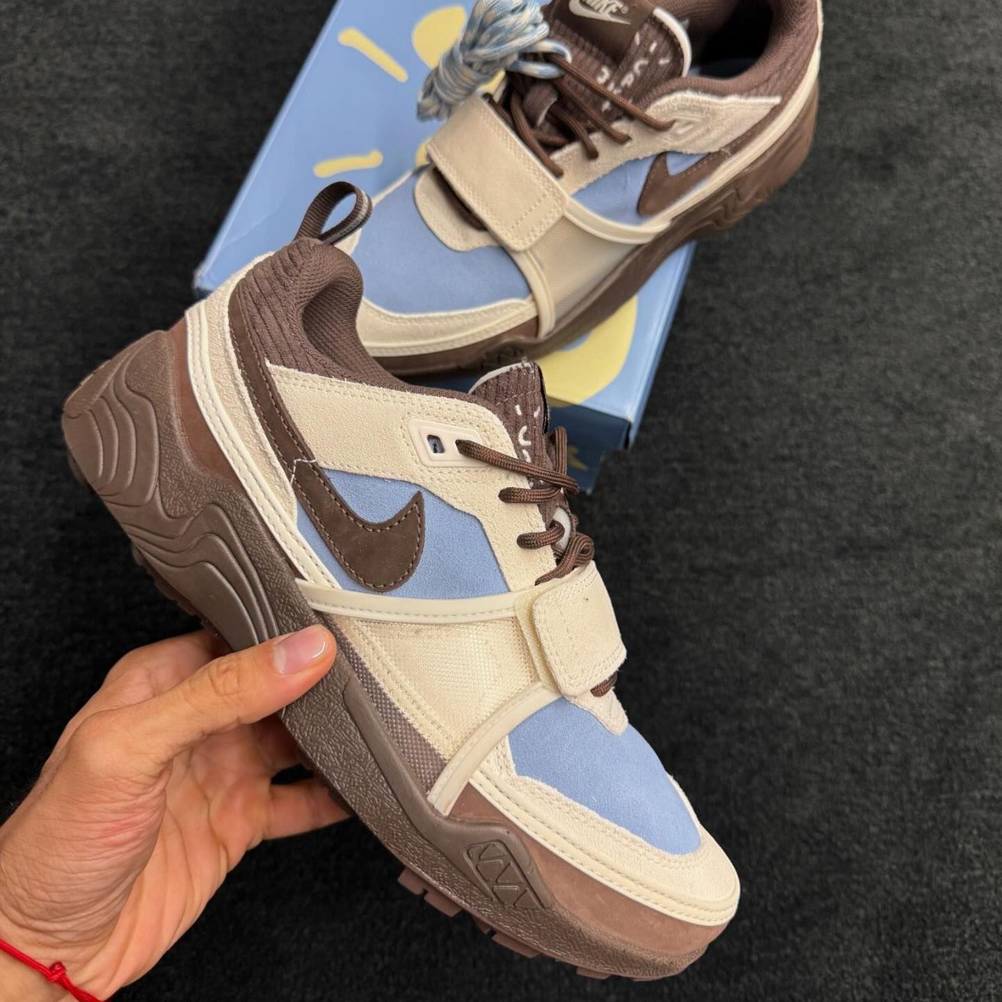 Nike Zoom Field Jaxx Travis Scott Leche Blue Size 12