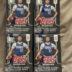 2025-26 TOPPS BASKETBALL ! BLACK FRIDAY Target Exclusive Blaster Box