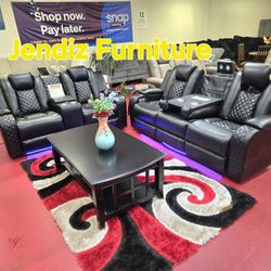 Furniture Power Reclining Livingroom Sectional Sofa Couches Take It Home With Only $39 Today And Pay Later With Or Without Credi 