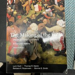 The Making of the We PEOPLES AND CULTURES A Concise History Third Edition Lynn Hunt • Thomas R. Martin