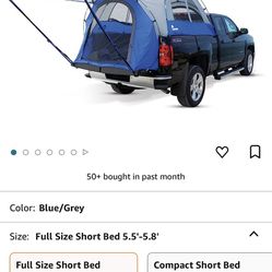 Truck Tent With Air Mattress 